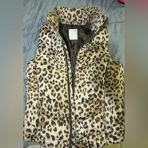 Leopard vest